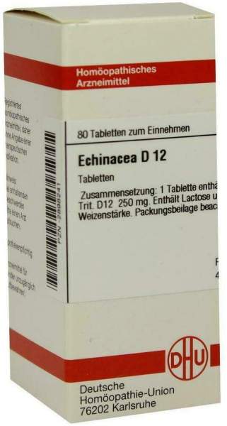 Dhu Echinacea D12 80 Tabletten