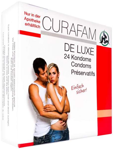 Curafam De Luxe Kondome 24 Stück