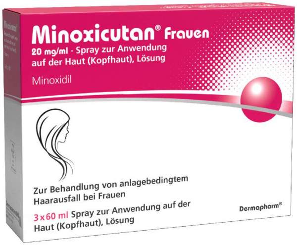 Minoxicutan® Frauen 20 mg/ml Spray 3 x 60 ml