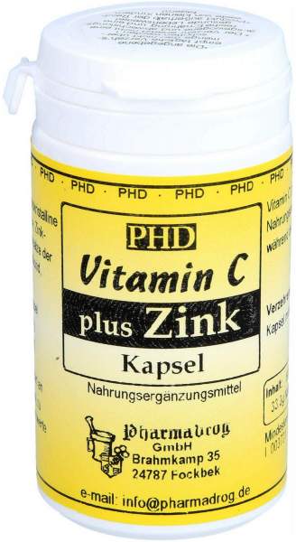 Vitamin C Plus Zink Kapseln 60 Stück