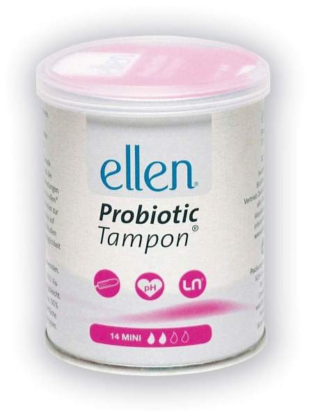 Ellen Probiotische Tampons Mini 14 Stück