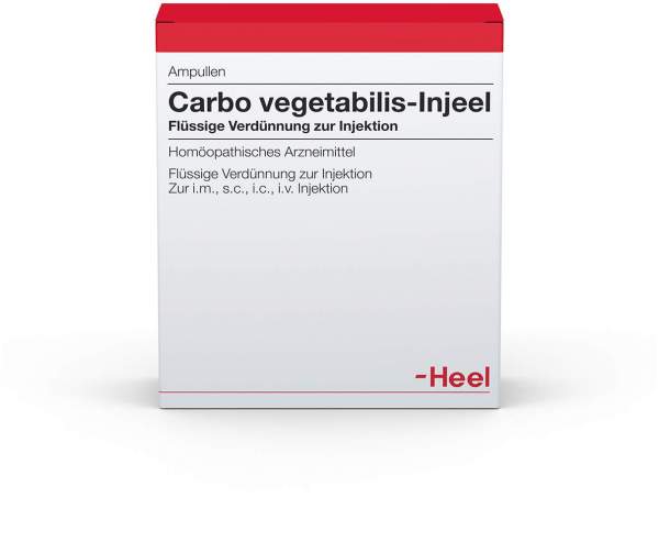 Carbo Vegetabilis Injeel 100 Ampullen