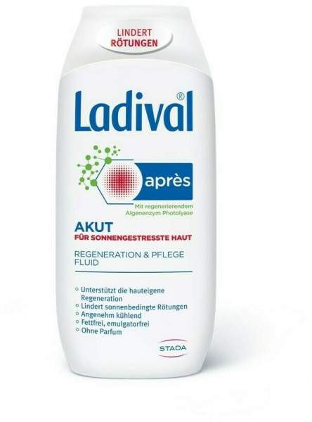 Ladival Apres Pflege Akut 200 ml Beruhigungs Fluid