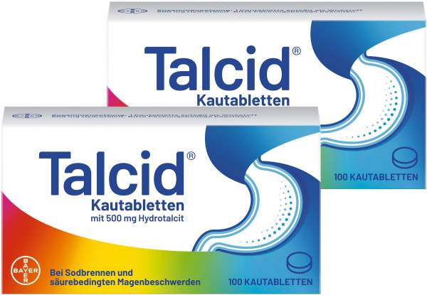 Talcid 2 x 100 Kautabletten