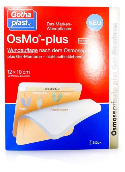 Osmo Plus Wundauflage 10x12 cm Steril