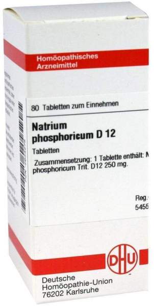 DHU Natrium phosphoricum D12 80 Tabletten