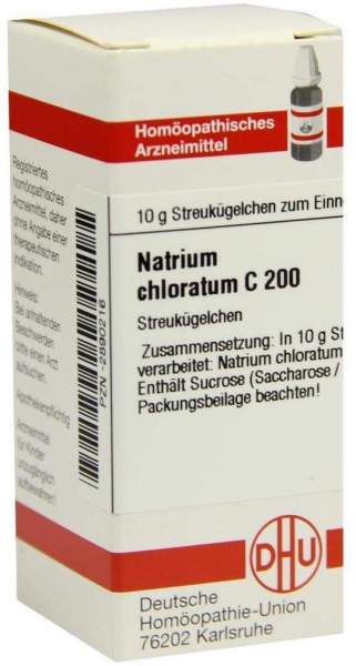 DHU Natrium chloratum C200 10 g Globuli