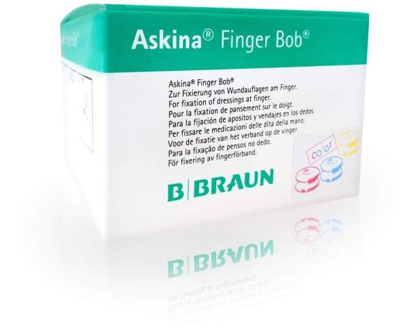 Askina Finger Bob Farbig 50 Verbände