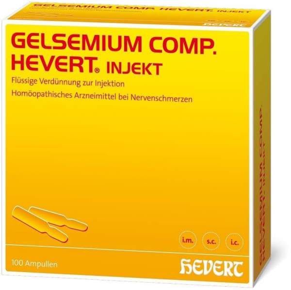 Gelsemium Comp. Hevert Injekt 100 Ampullen
