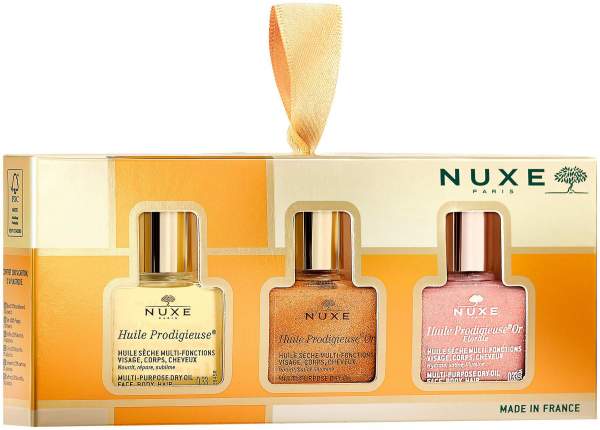 NUXE Huile Prodigieuse Minis Geschenkset 3 x 10 ml