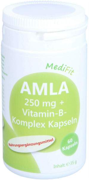 Amla 250 mg+Vitamin B Komplex Kapseln MediFit 60 Stück