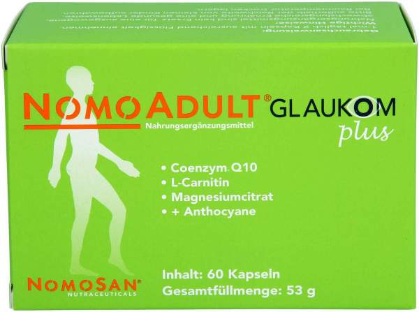 Nomoadult Glaukom Plus 60 Kapseln