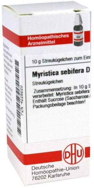 DHU Myristica sebifera D6 Globuli