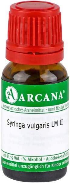 Syringa Vulgaris Lm 2 10 ml Dilution