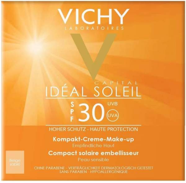 Vichy Ideal Soleil Kompaktcreme Make-Up Lsf 30 Sand