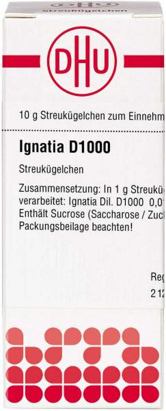 Ignatia D 1000 Globuli 10 g