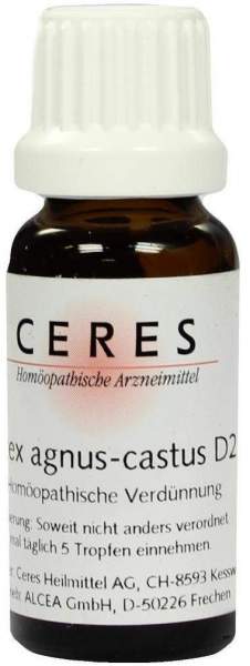Ceres Vitex Agnus Castus D2 20 ml Dilution