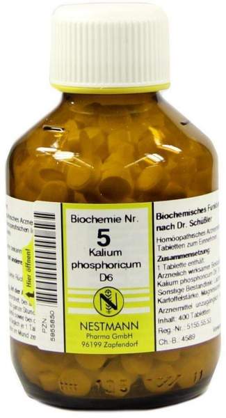 Biochemie 5 Kalium Phosphoricum D6 400 Tabletten