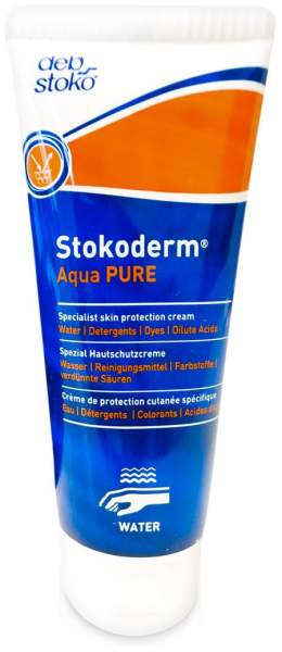 Stokoderm Aqua Pure Hautschutz 100 ml Creme