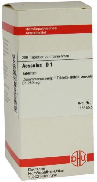 Aesculus D 1 Tabletten
