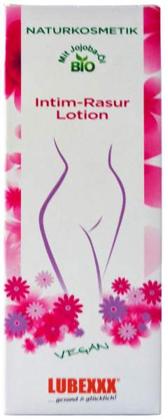 Lubexxx Intim-Rasur Lotion Pflegt Nach Intimrasur 50ml