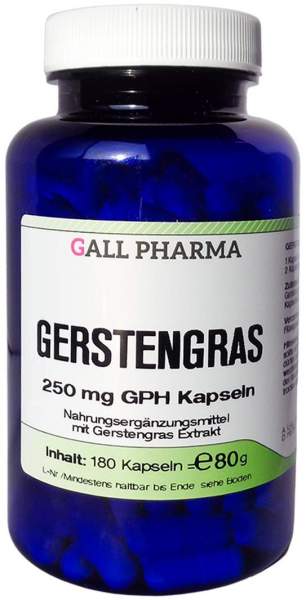 Gerstengras 250 mg Gph 180 Kapseln