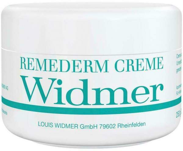 Widmer Remederm 250 G Creme Unparfümiert