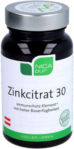 Nicapur Zinkcitrat 60 Kapseln