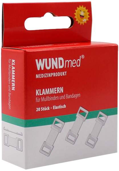 Verbandklammern für Mullbinden und Bandagen 20 Stück