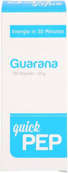 Quickpep Guarana 100 Kapseln