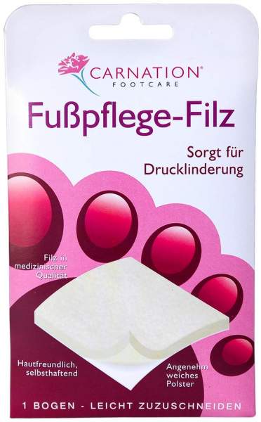 Carnation Fußpflege-Filz 1 Stück