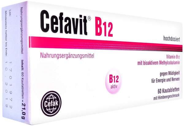 Cefavit B12 60 Kautabletten