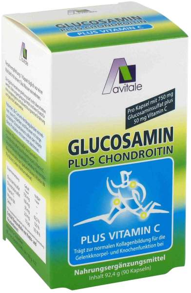 Glucosamin 750 mg + Chondroitin 100 mg 90 Kapseln