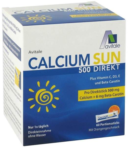 Calcium Sun 500 Direkt 60 Portionssticks
