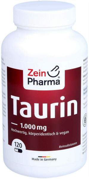 Taurin 1000 mg 120 Kapseln