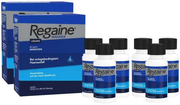 Regaine Männer 6 x 60 ml Lösung
