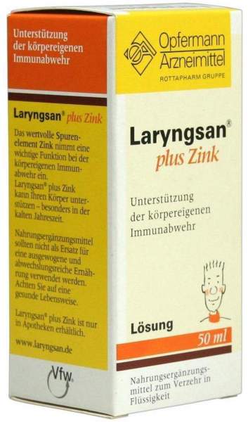 Laryngsan Plus Zink 50 ml Lösung