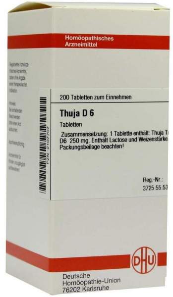 Thuja D6 Tabletten 200 Tabletten