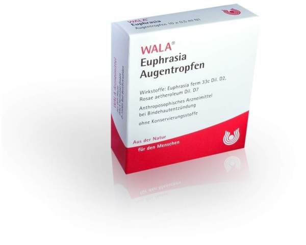 Wala Euphrasia Augentropfen 10 X 0,5 ml