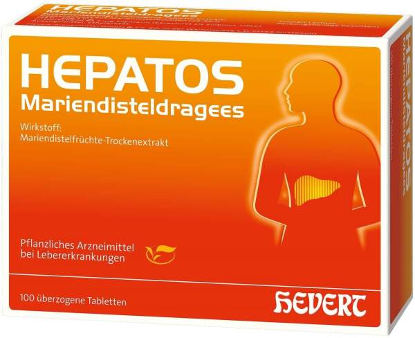 Hepatos Mariendistel Dragees 100 Überzogene Tabletten