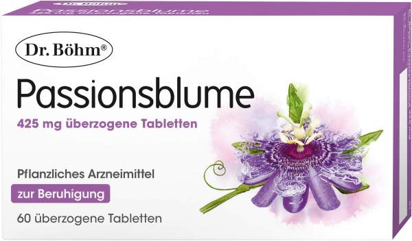 Böhm Passionsblume 425 mg 60 Überzogene Tabletten
