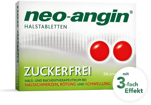 neo angin Halstabletten zuckerfrei 24 Lutschtabletten