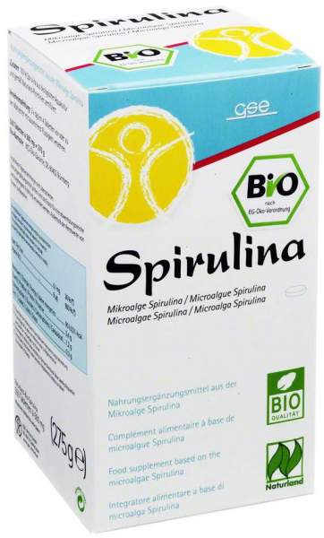 Spirulina 500 mg Bio Naturland Tabletten 550 Tabletten