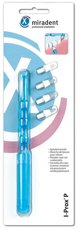 Miradent I-Prox Spitzbürsten - Kit Blau Transparent 4 Bürsten kaufen ...