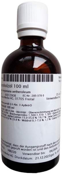 Zedernholz Öl 100 ml
