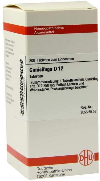 Cimicifuga D12 200 Tabletten