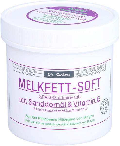 Melkfett Soft Mit Sanddornoel &amp; Vitamin E
