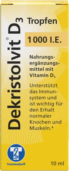 Dekristolvit D3 1.000 I.E. 10 ml Tropfen