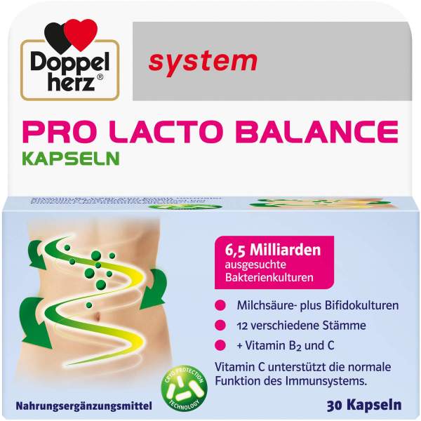Doppelherz System Pro Lacto Balance 30 Kapseln