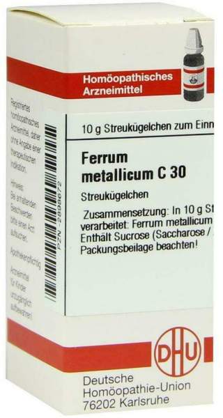 Dhu Ferrum Metallicum C30 Globuli